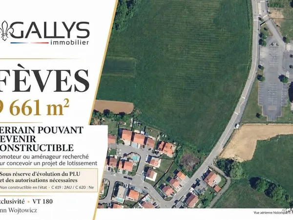 Terrain pouvant devenir constructible — Promoteur recherché
