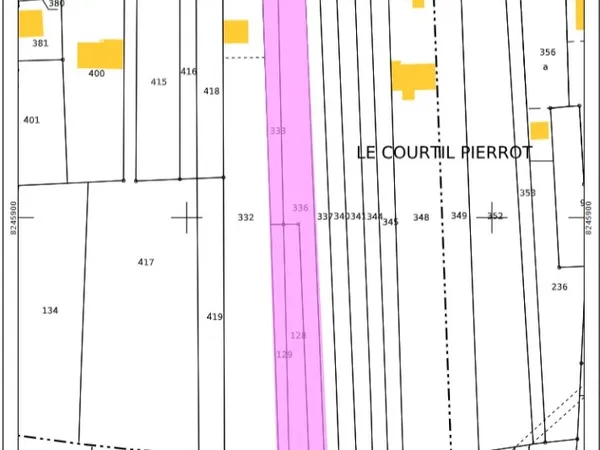 Terrain 1128 m²