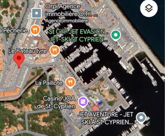 Parking sur le port
