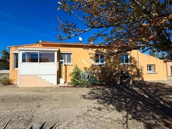 Proche Alès maison 3 chambres sur 1266m² de terrain