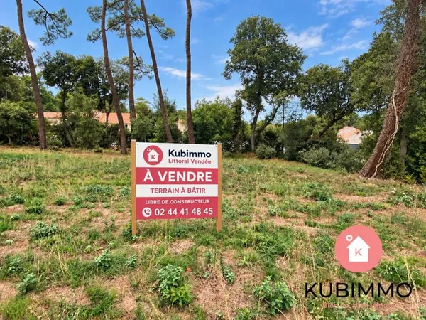 Jard-sur-Mer - Terrain à bâtir 562 m² - Libre de construc
