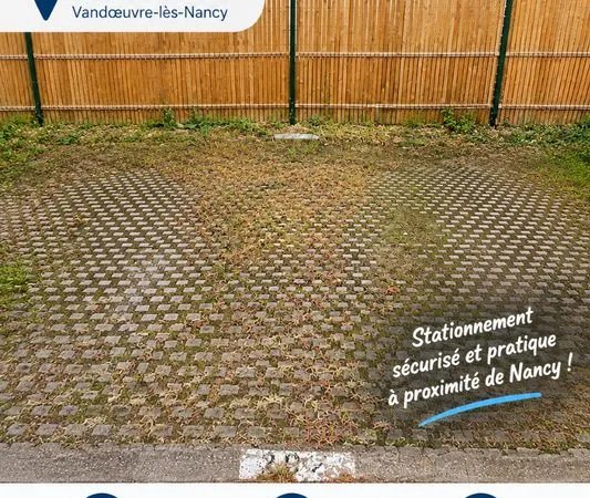 Place de parking aérienne à louer - Résidence sécurisée La Roseraie