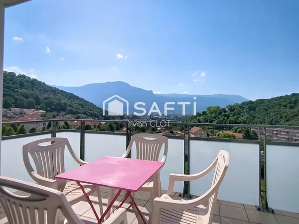 Appartement meublé 2 pièces 50m² - Terrasses + garage