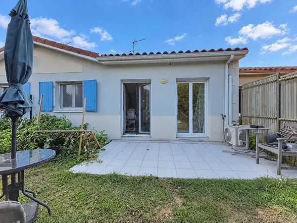 EXCLUSIVITÉ - Péchabou - Maison T3 de plain-pied avec jardin sans vis-à-vis et parking