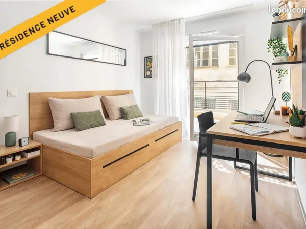 Studio 1 pièce 16 m²