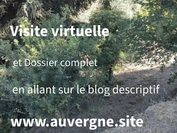 Terrain de 4000m² avec ruisseau privé - CU pour 1800 m²