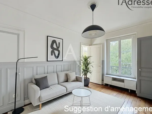 PARIS XVIe - AUTEUIL - Appartement 2 pièces de 41 m² - Rue Chanez - EXCLUSIVITE !
