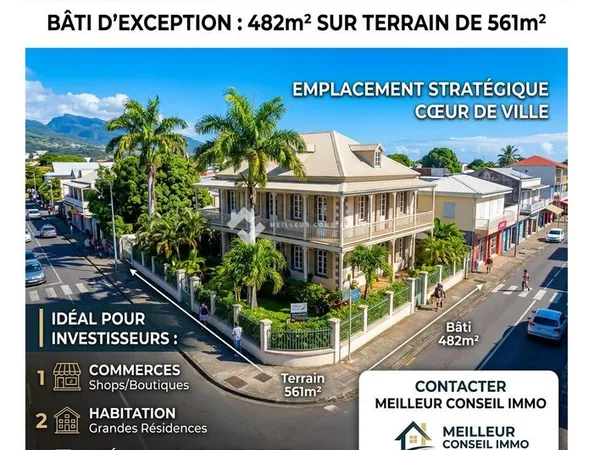 Immeuble de rapport 482 m²