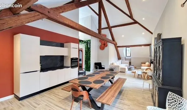 Aix-les-Bains - Parc de Verdure - Appartement d'exception 140 m² meublé