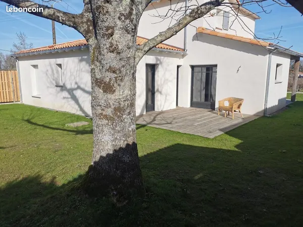 Maison 120 m2 3 chambres + 1 bureau