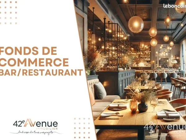 Fonds de commerce restaurant 235 m²