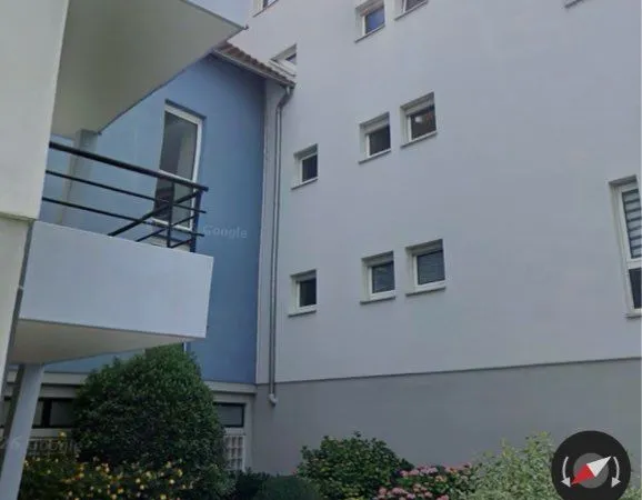 Location F2 50m2 + Garage centre-ville Benfeld
