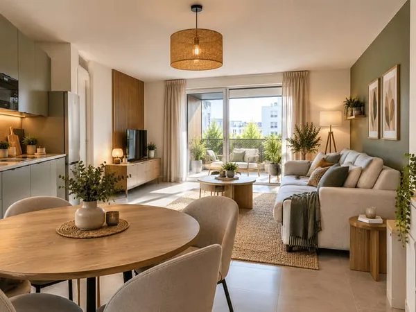 Appartement 2 pièces 39 m²