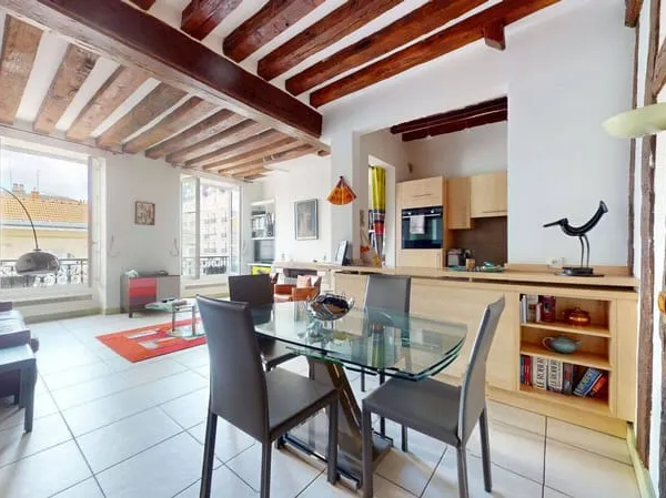 Appartement 2 pièces 63 m²