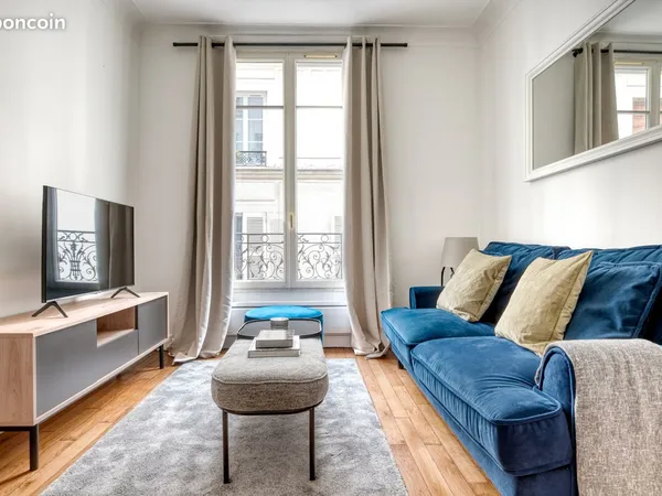 2 pièces meublé 36m2, quartier Villiers / Lévis, 17ème