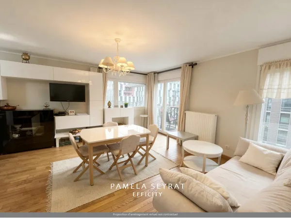 Appartement 3 pièces 64 m²