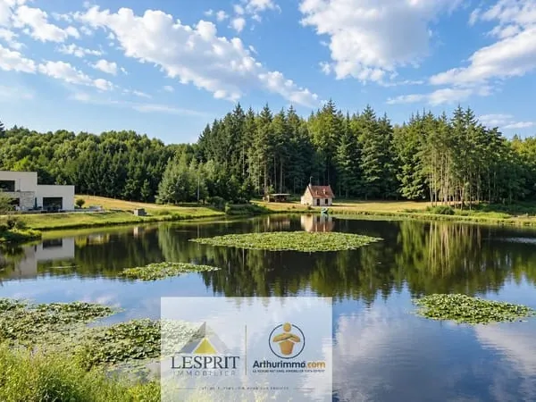 PROPRIÉTÉ D'EXCEPTION - 6,6 HECTARES AVEC 3 ÉTANGS, PISCINE ET GÎTE