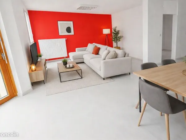 Grand Duplex T6 de 123 m² - 4/5 chambres, terrasse et garage fermé - Besançon