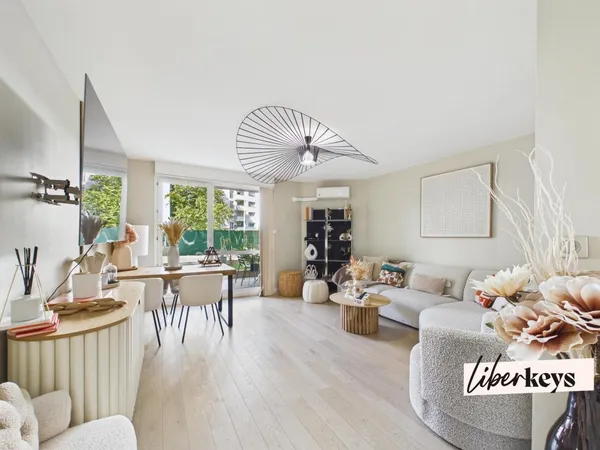 Beau T4 climatisé en rez de jardin avec terrasse