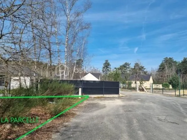 Terrain 1 646 m² Nancay