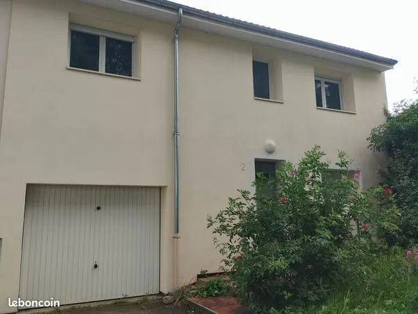 Maison type 4 avec garage et jardin