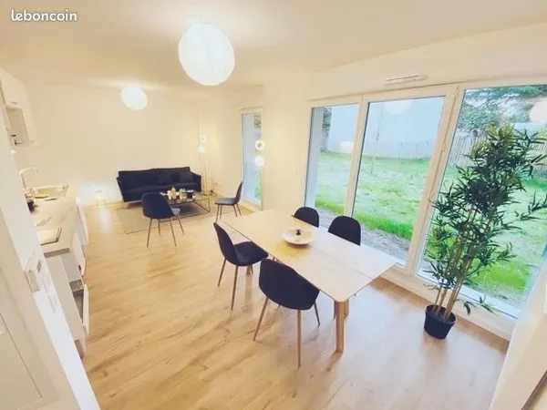 T2 45m2 + jardin 186 m2 CLEMENCEAU