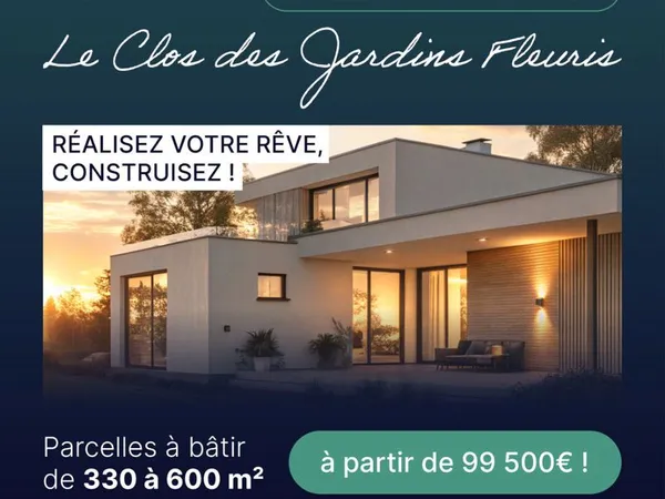 Terrain 516 m² SAULXURES LES NANCY