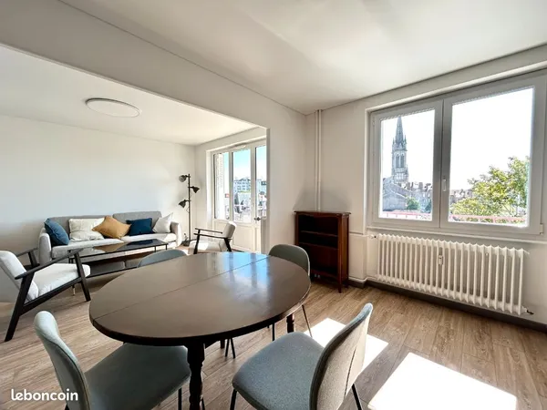 Location appartement meublé 4 pièces 81 m² Nancy Thermal/Artem