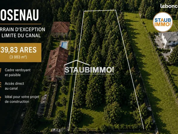 Terrain 3983 m² Rosenau