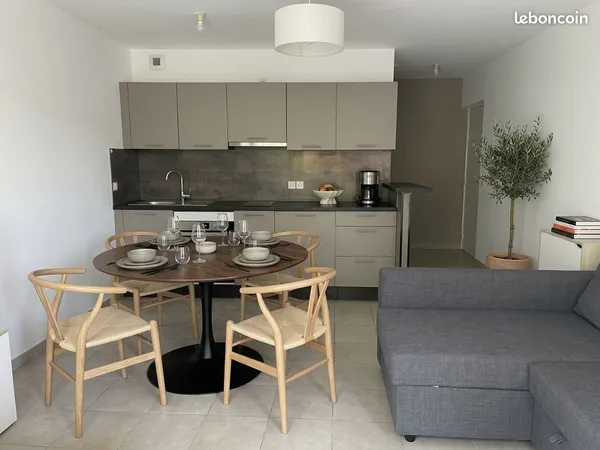 Aix-en-Provence - Très joli appartement avec jardin privatif de 67 m² exposé sud Résidence Terre d'O