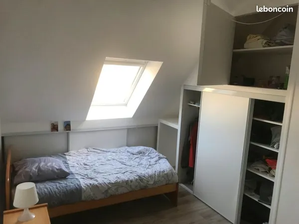 Chambre meublee maison jardin