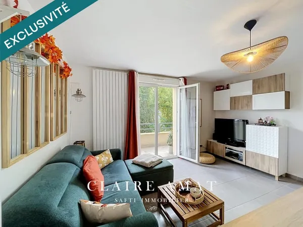 Duplex 3 pièces avec balcon et deux stationnements couverts