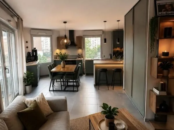 Appartement 3 pièces 60 m²