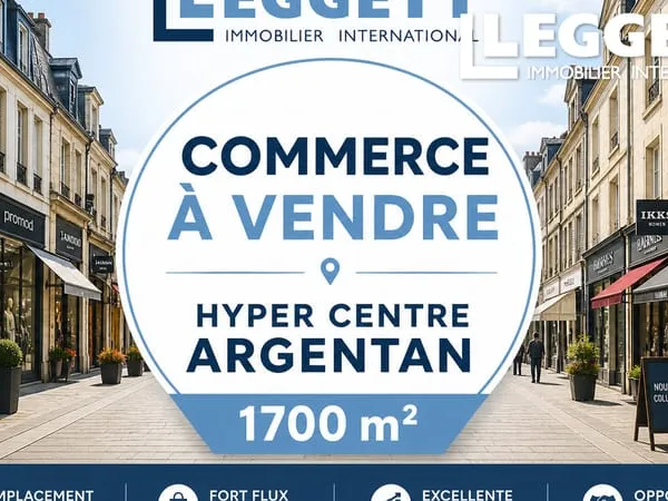 NORMANDIE, ARGENTAN - Emplacement N°1 : Ensemble Commercial de 1 700 m² avec Forte Visibilité