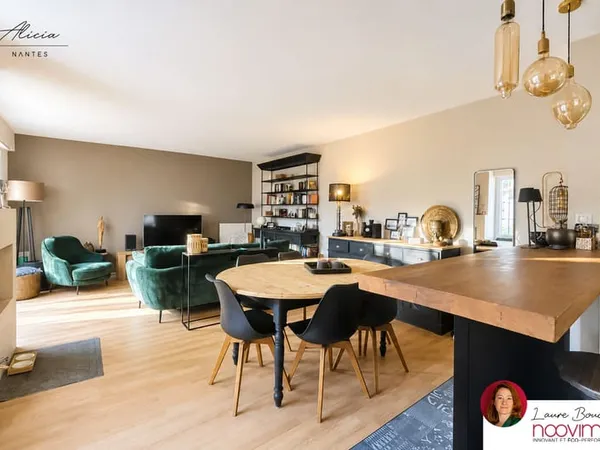 Maison familiale de 120 m2 avec 4 chambres, jardin et garage