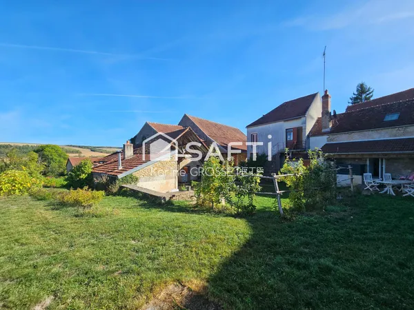 Maison 130m² sur un terrain de 1600m²