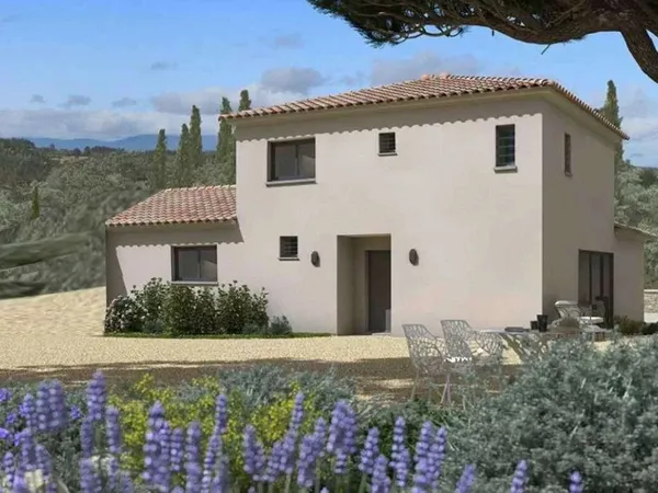 Terrain constructible avec permis - 1527 m²