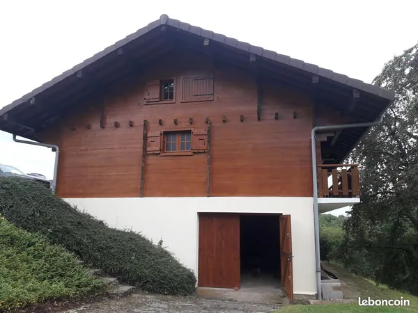 Chalet madrier démonté