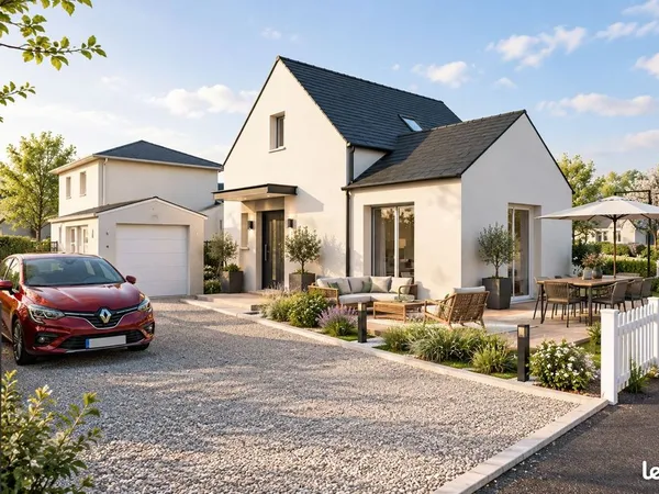 Projet de construction d'une maison 80.43 m² avec terrain à PLENEUF-VAL-ANDRE (22)