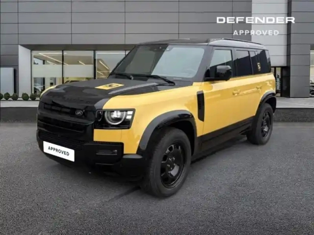 Land Rover Defender 110 2.0 p300e phev trophy edition deep sandglow — photo 1