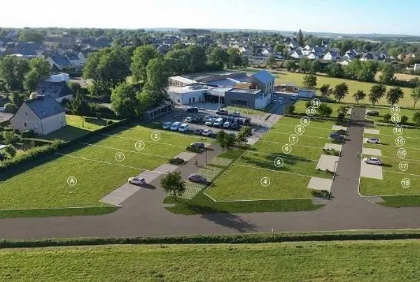 Terrain constructible 250 m²