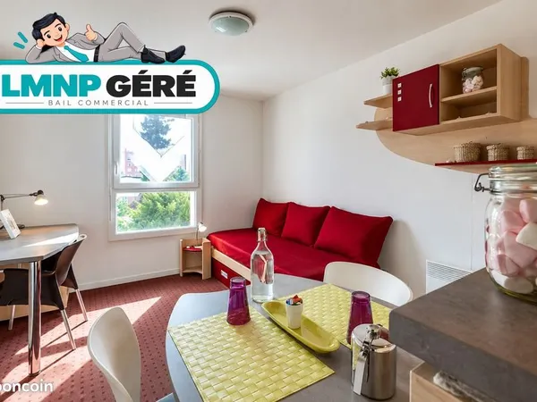 Studio 1 pièce 18 m²