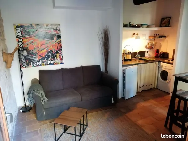 Location studio meublé à Gallician