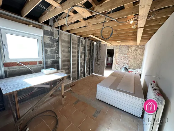 Maison semi individuelle en semi plain pied