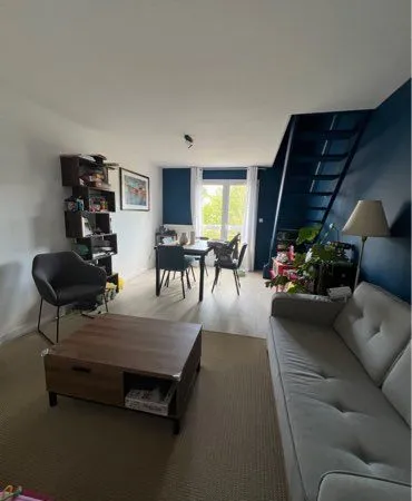 Maison mitoyenne meublée en duplex, T3, 55m2