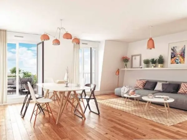 Appartement en frais réduits 2 pièces 55 m²