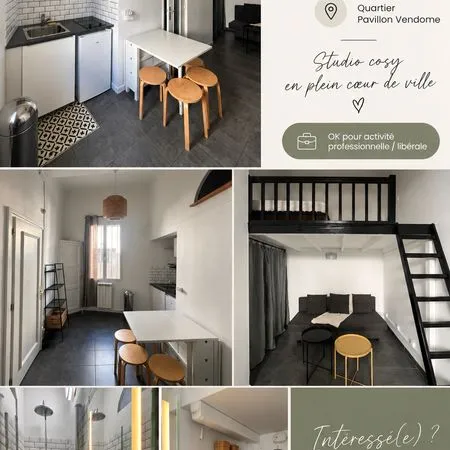 Studio 20m2 meublé