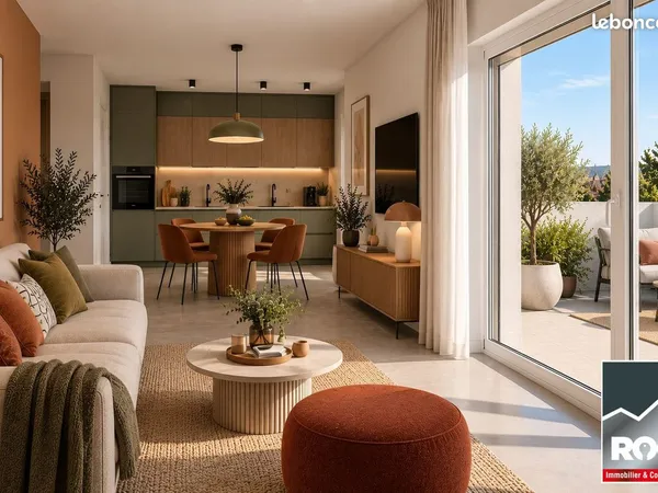 Appartement 2 pièces 39 m²