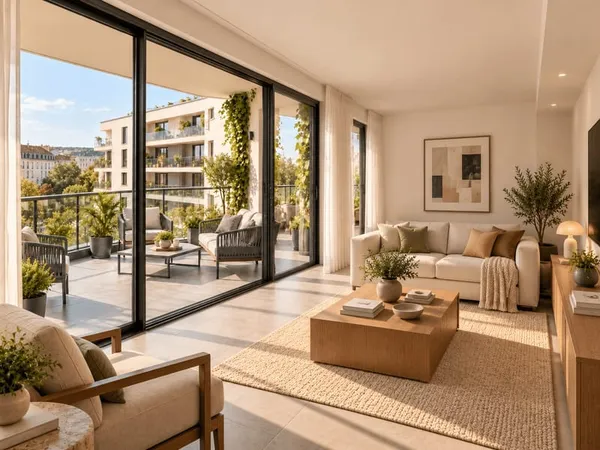 Appartement 3 pièces 63 m²