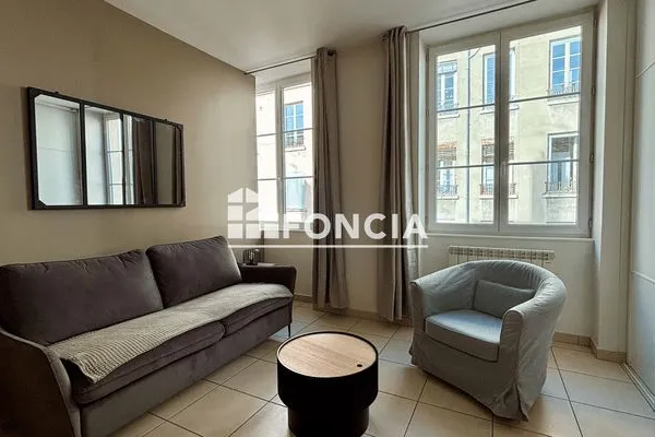 Appartement meublé 1 pièce 27 m²